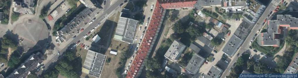 Zdjęcie satelitarne Gdyńska ul.