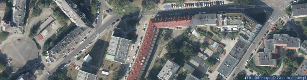 Zdjęcie satelitarne Gdyńska ul.