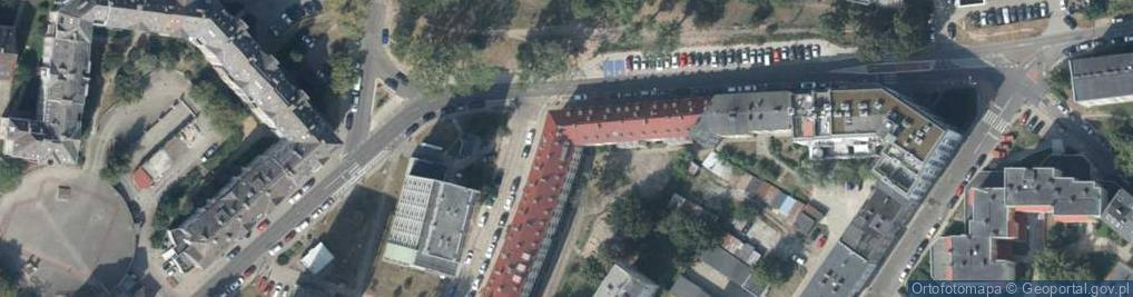 Zdjęcie satelitarne Gdyńska ul.
