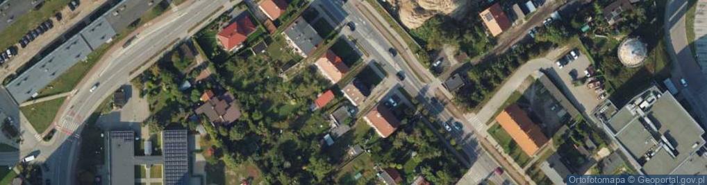 Zdjęcie satelitarne Gdańska ul.