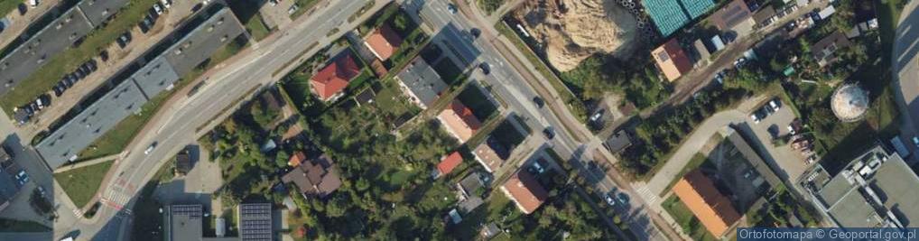 Zdjęcie satelitarne Gdańska ul.