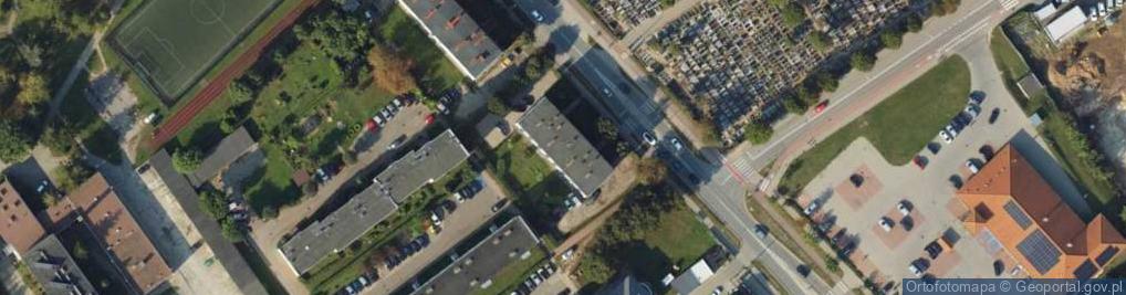 Zdjęcie satelitarne Gdańska ul.