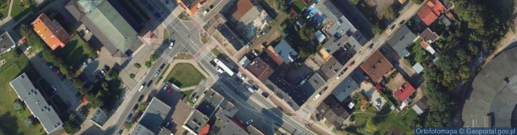 Zdjęcie satelitarne Gdańska ul.
