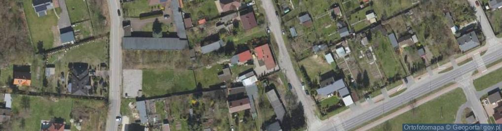 Zdjęcie satelitarne Gdyńska ul.