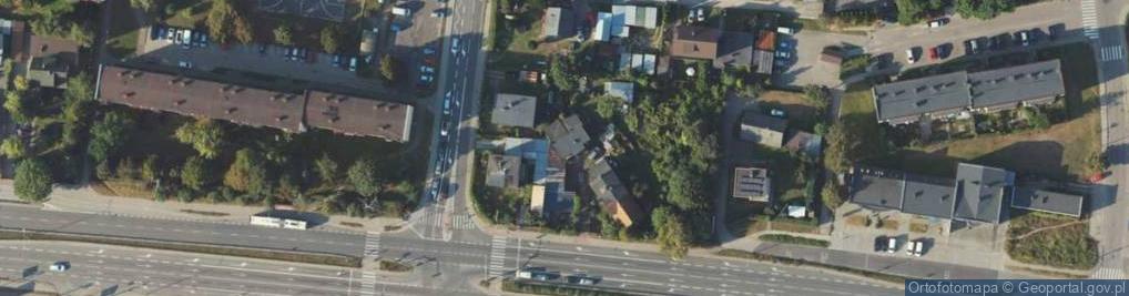 Zdjęcie satelitarne Gdańska ul.