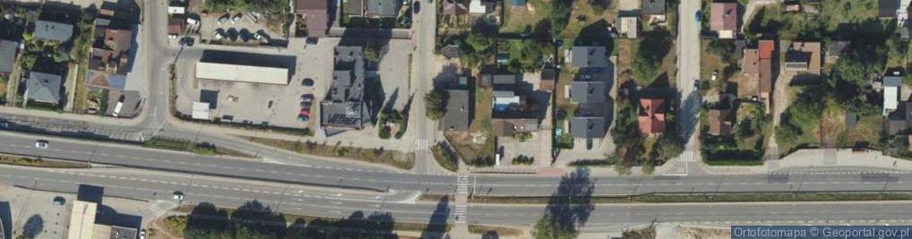 Zdjęcie satelitarne Gdańska ul.