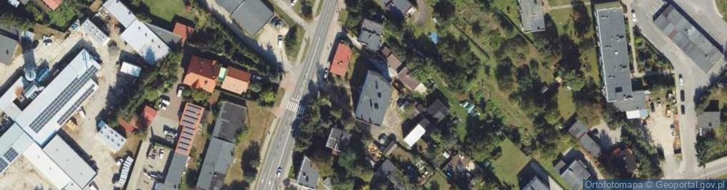 Zdjęcie satelitarne Gdańska ul.