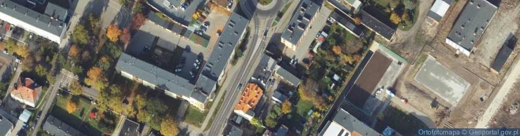 Zdjęcie satelitarne Gdańska ul.