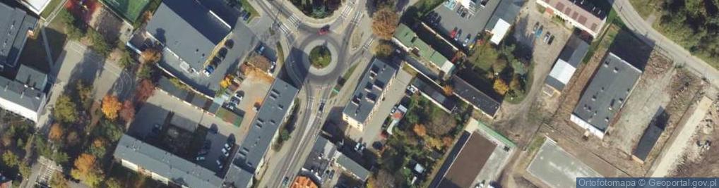 Zdjęcie satelitarne Gdańska ul.