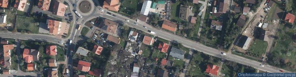 Zdjęcie satelitarne Gdowska ul.