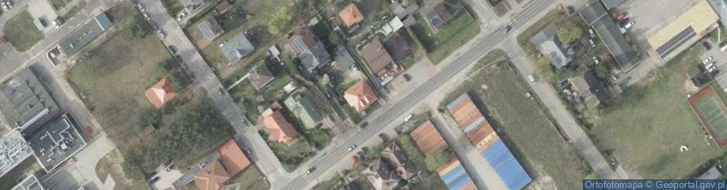 Zdjęcie satelitarne Gdyńska ul.