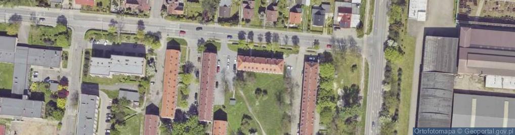 Zdjęcie satelitarne Gdańska ul.