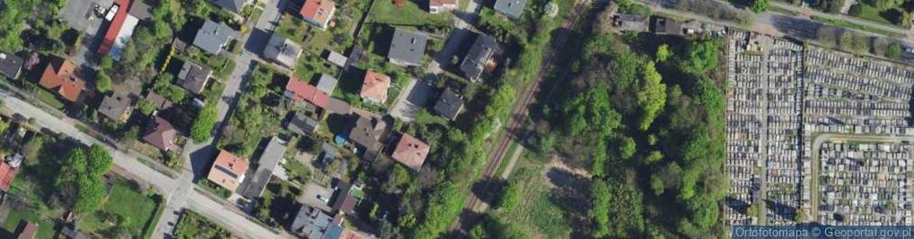 Zdjęcie satelitarne Gdańska ul.