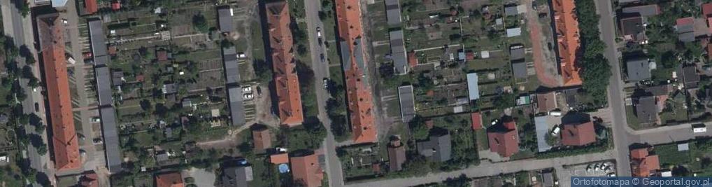 Zdjęcie satelitarne Gdańska ul.