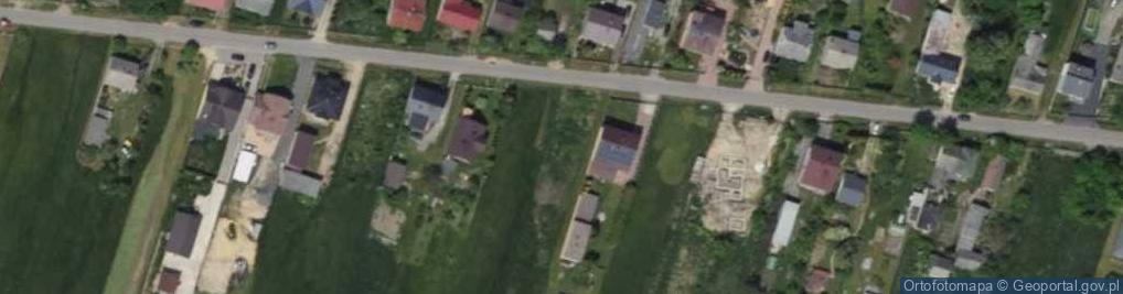 Zdjęcie satelitarne Gęzyn ul.