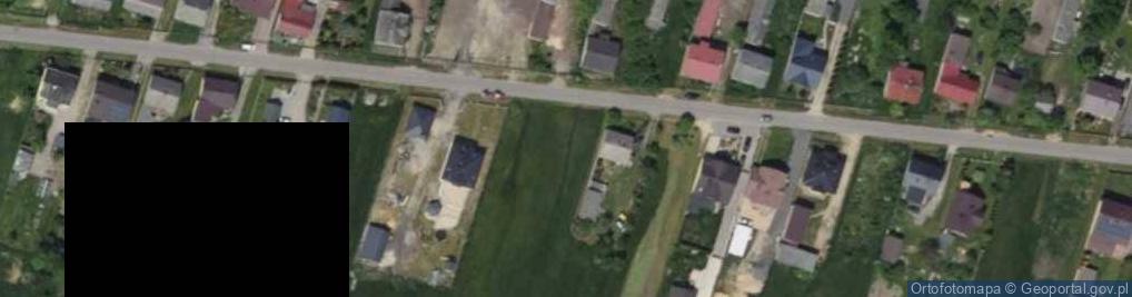 Zdjęcie satelitarne Gęzyn ul.