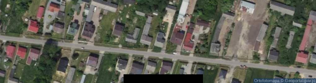 Zdjęcie satelitarne Gęzyn ul.