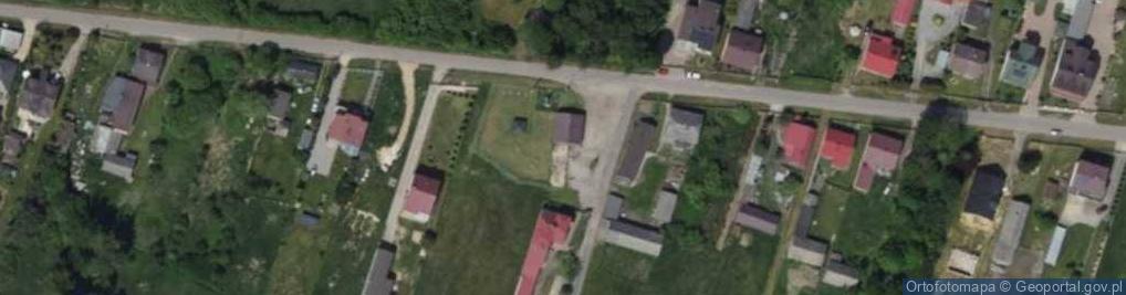 Zdjęcie satelitarne Gęzyn ul.