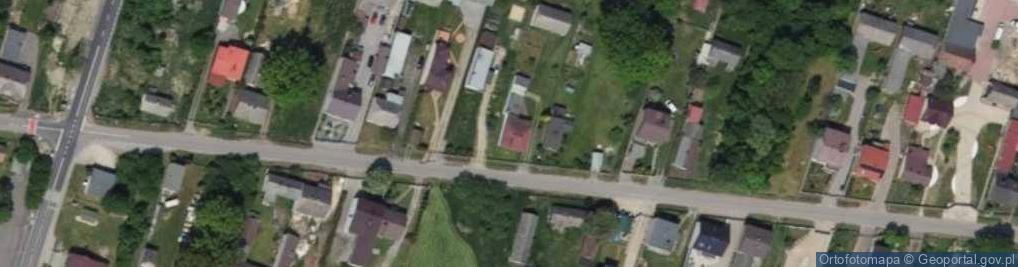 Zdjęcie satelitarne Gęzyn ul.