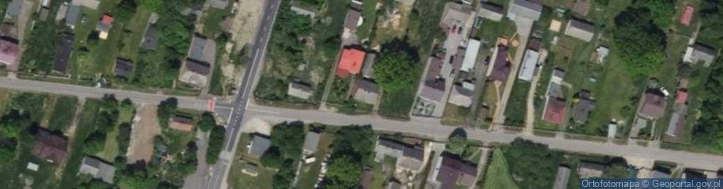 Zdjęcie satelitarne Gęzyn ul.