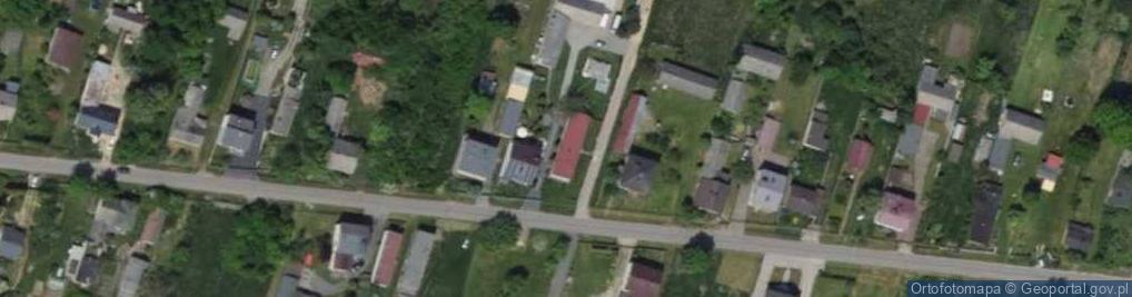 Zdjęcie satelitarne Gęzyn ul.