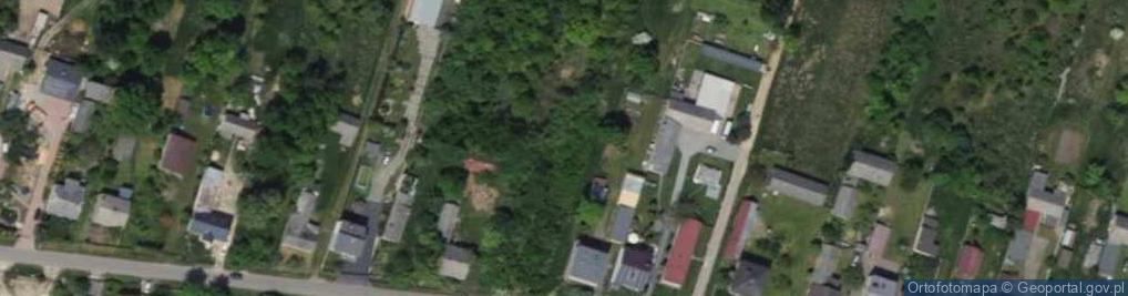 Zdjęcie satelitarne Gęzyn ul.