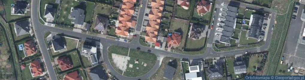 Zdjęcie satelitarne Geodezyjna ul.