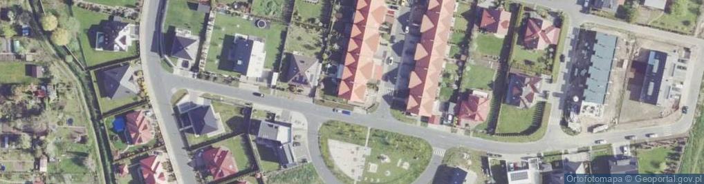 Zdjęcie satelitarne Geodezyjna ul.