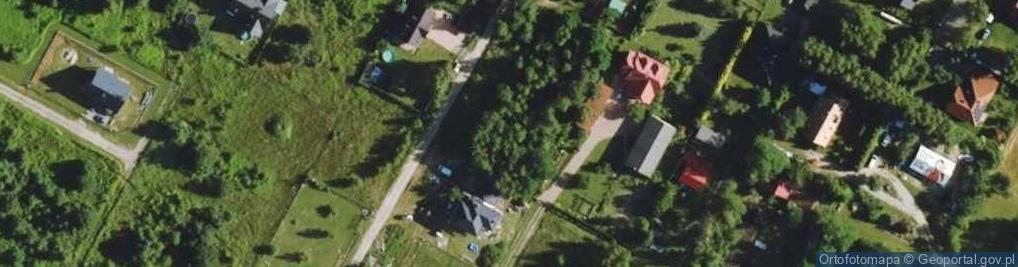 Zdjęcie satelitarne Gęsi ul.