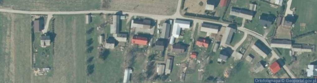 Zdjęcie satelitarne Gęstych Domów ul.