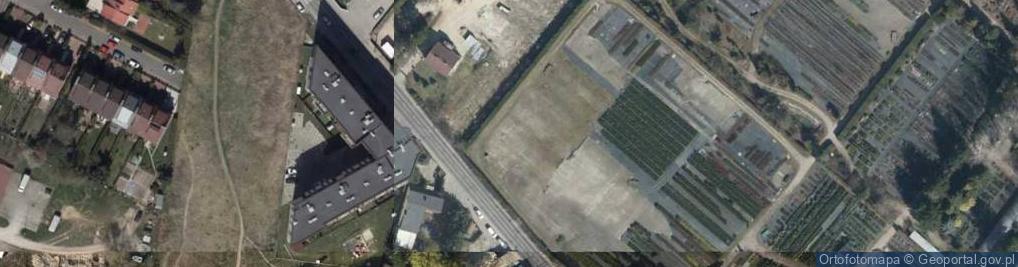 Zdjęcie satelitarne Geodetów ul.