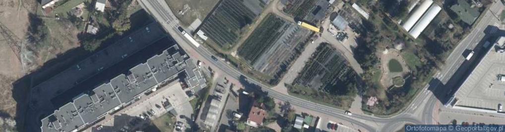 Zdjęcie satelitarne Geodetów ul.