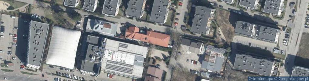 Zdjęcie satelitarne Geodetów ul.