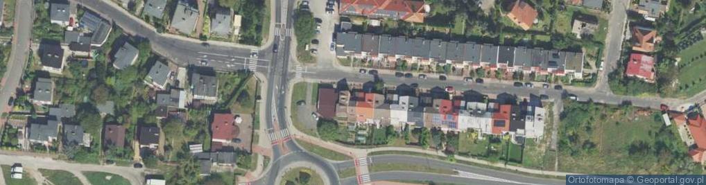 Zdjęcie satelitarne Geodetów ul.