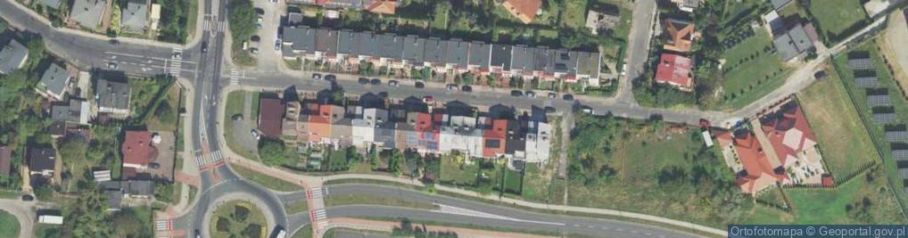 Zdjęcie satelitarne Geodetów ul.