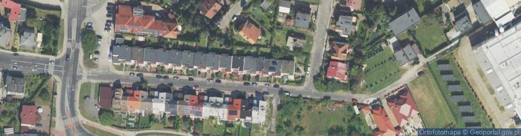 Zdjęcie satelitarne Geodetów ul.
