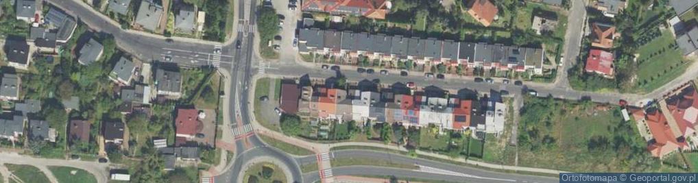 Zdjęcie satelitarne Geodetów ul.