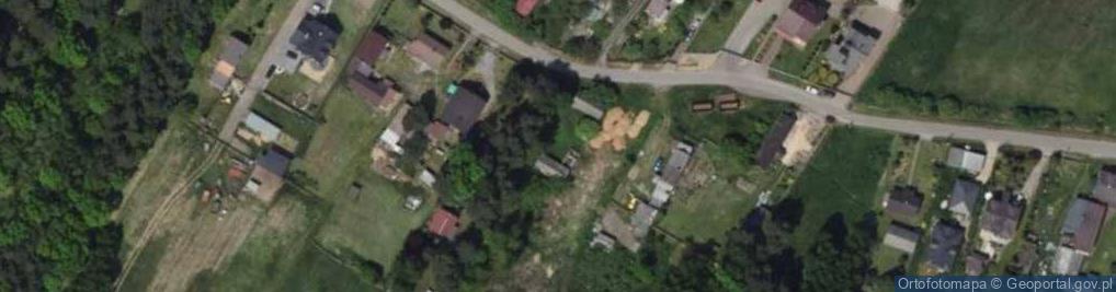 Zdjęcie satelitarne Gęzyńska ul.