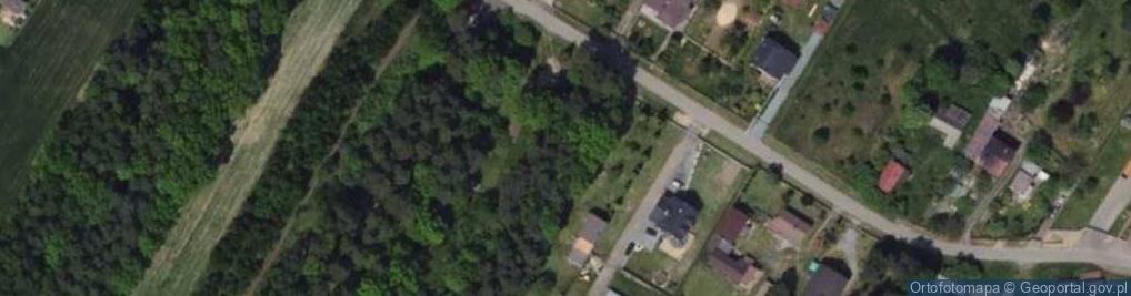 Zdjęcie satelitarne Gęzyńska ul.