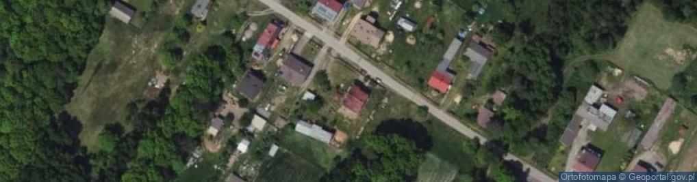 Zdjęcie satelitarne Gęzyńska ul.
