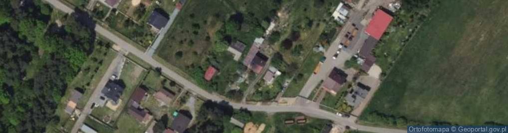 Zdjęcie satelitarne Gęzyńska ul.