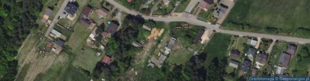 Zdjęcie satelitarne Gęzyńska ul.