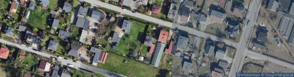 Zdjęcie satelitarne Getta ul.