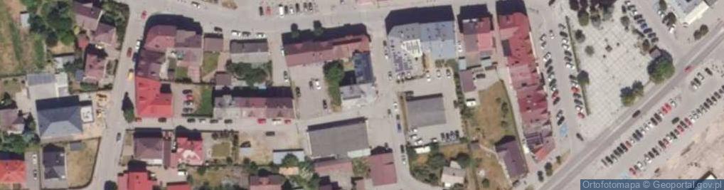 Zdjęcie satelitarne Gęsia ul.