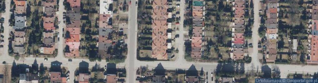 Zdjęcie satelitarne Geodezyjna ul.