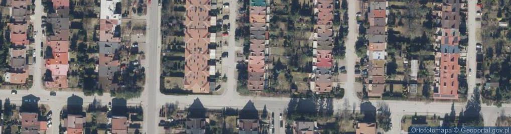 Zdjęcie satelitarne Geodezyjna ul.