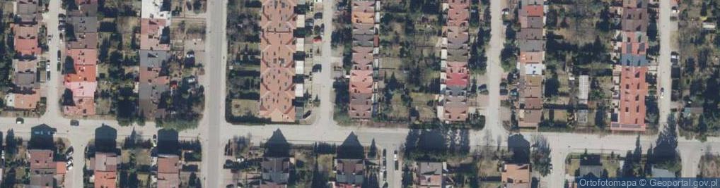 Zdjęcie satelitarne Geodezyjna ul.