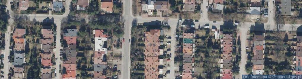 Zdjęcie satelitarne Geodezyjna ul.