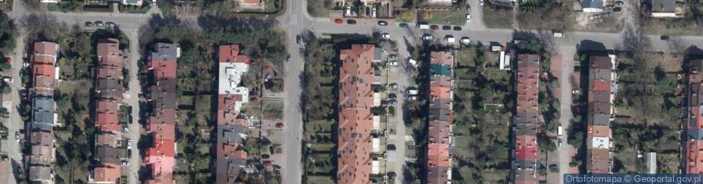 Zdjęcie satelitarne Geodezyjna ul.
