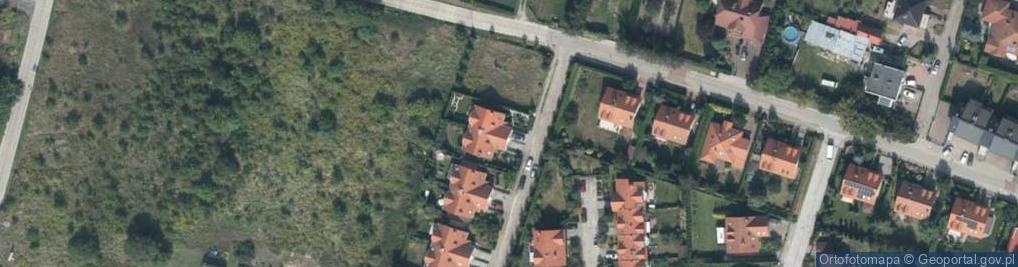 Zdjęcie satelitarne Genewska ul.